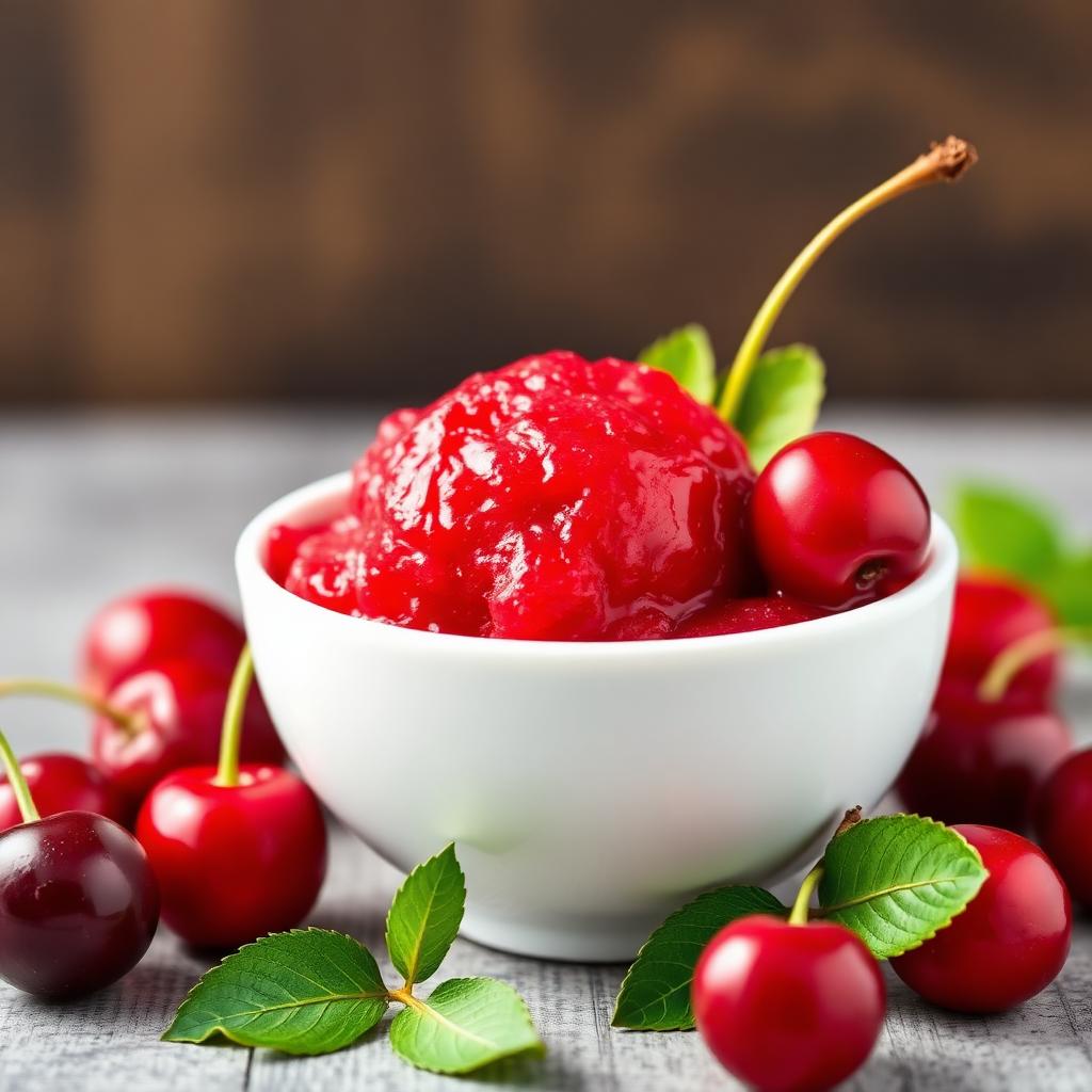 Cherry Red sorbet