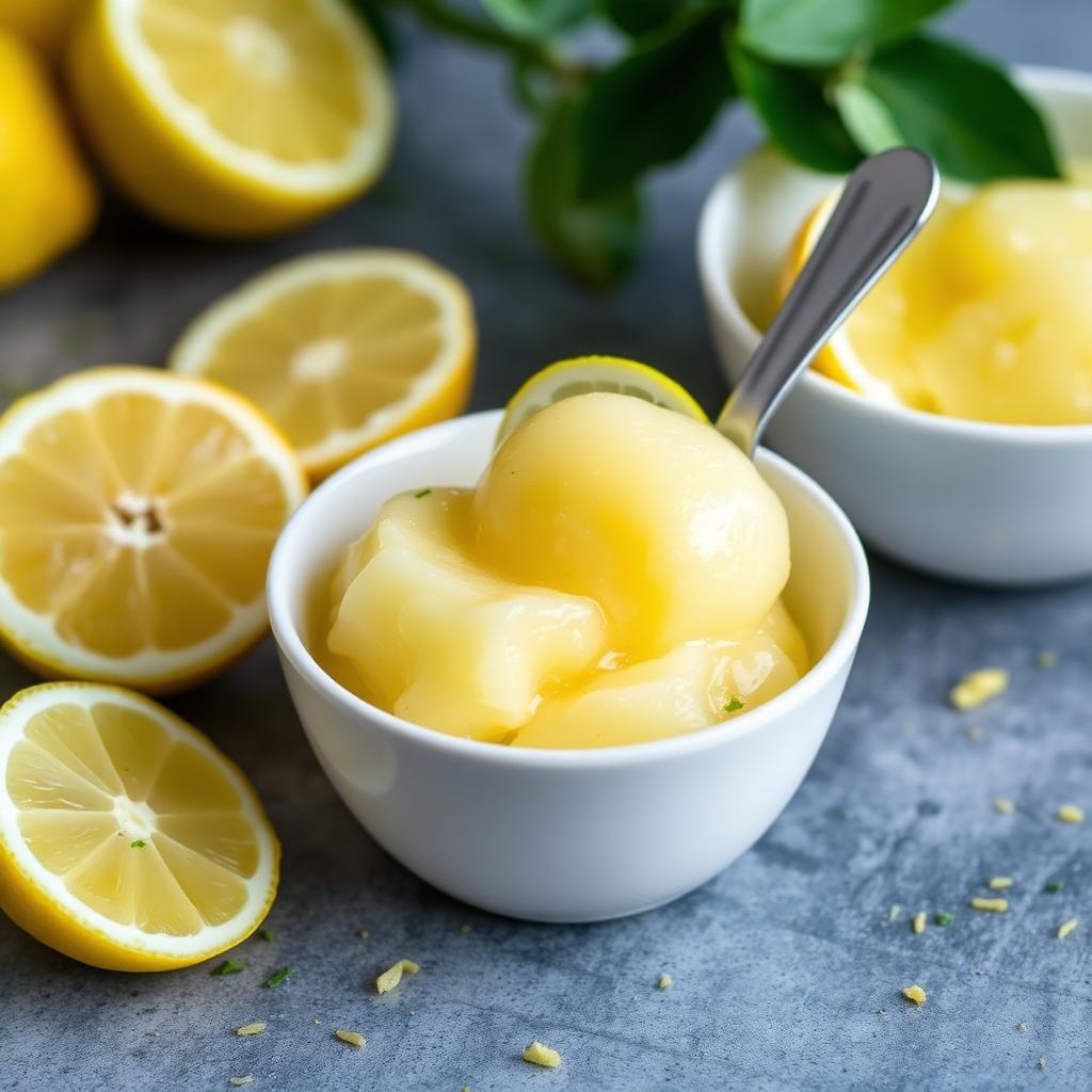 Lucky Lemon sorbet