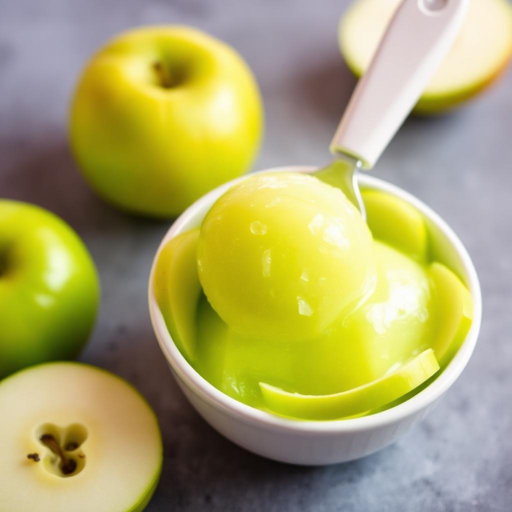Sour Apple sorbet